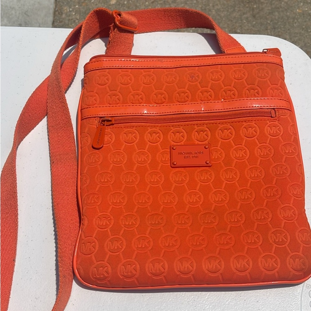 Michael Kors Orange Crossbody Bag